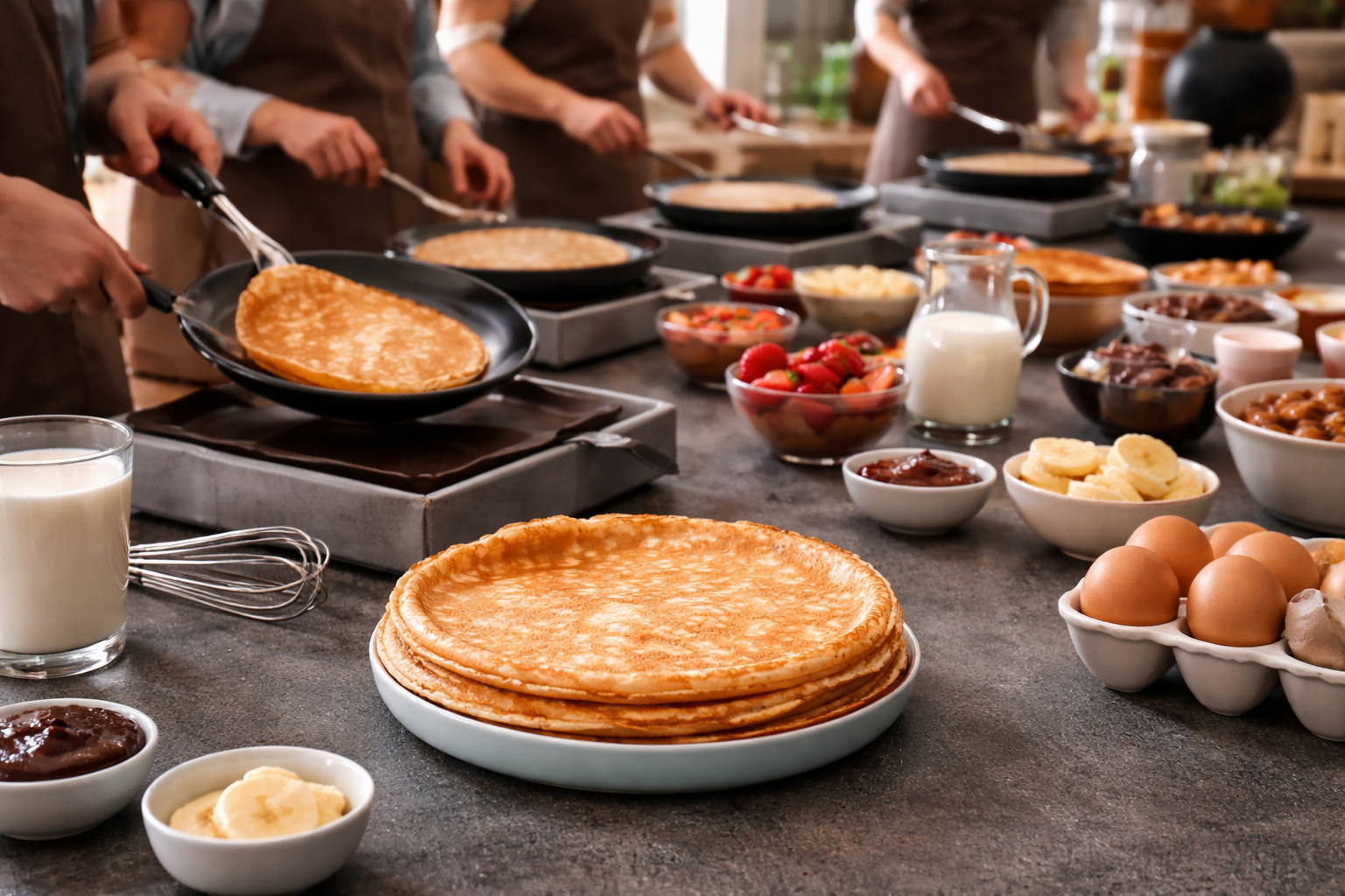 Crepe Making Workshop